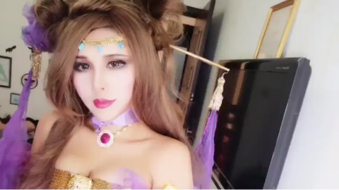 王者荣耀貂蝉COS美妆